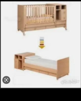 foppa pedretti  letto bambini trasformabile 