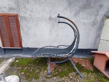 Sdraio a dondolo x giardino