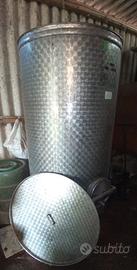 Tino in acciaio 1000 litri