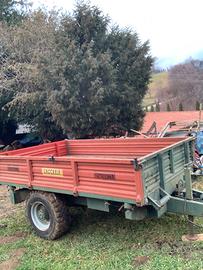 Rimorchio trazionato ribaltaible zaccaria