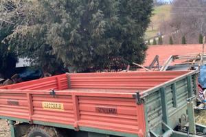 Rimorchio trazionato ribaltaible zaccaria