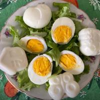 Per Pasqua-set stampi per modellare vere uova sode