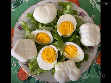 Per Pasqua-set stampi per modellare vere uova sode