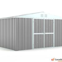 Box lamiera deposito Acciaio 403x269 grigio chiaro