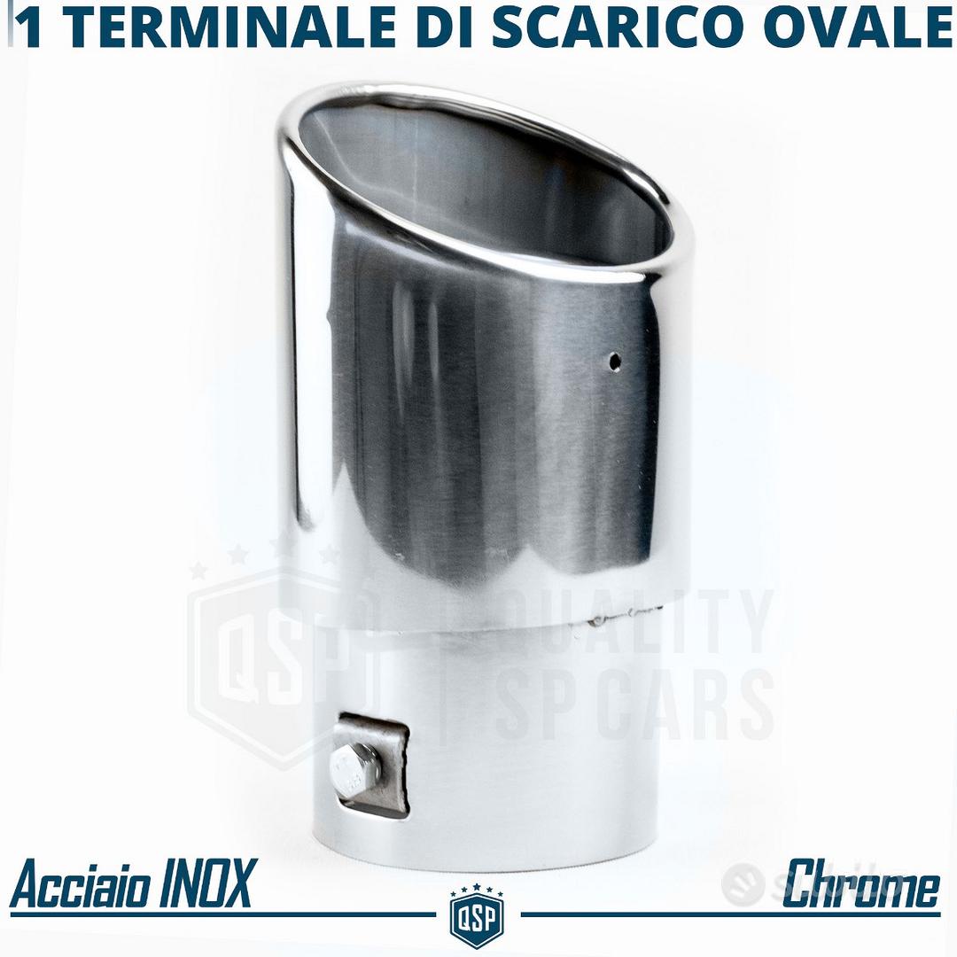 Subito - RT ITALIA CARS - TERMINALE di Scarico OVALE per Auto Inox Cromato  - Accessori Auto In vendita a Bari
