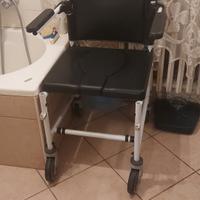 sedia comoda da wc e doccia
