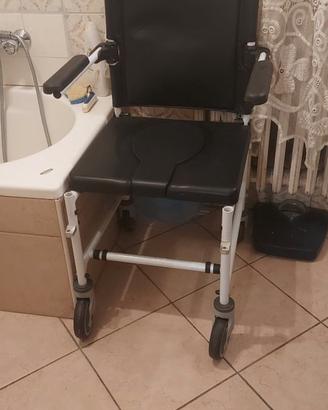 sedia comoda da wc e doccia