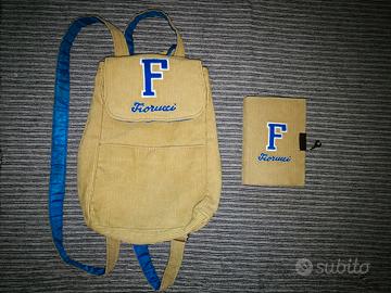 Zainetto + diario FIORUCCI vintage