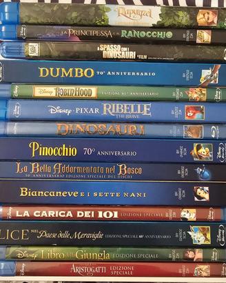Lotto Blu Ray Disney Cartoni Animati