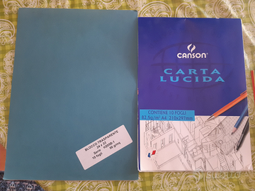 Carta lucido trasparente 3 album