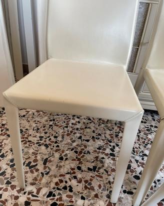 Sedie CATTELAN in cuoio modello Margot