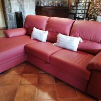 Divano in pelle
