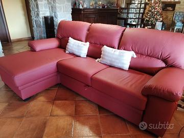 Divano in pelle