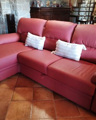 Divano in pelle
