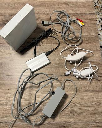 Nintendo Wii bianca originale + accessori e giochi