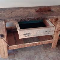 banco da falegname vintage 