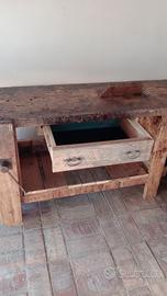 banco da falegname vintage 