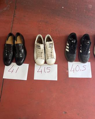 scarpe miste  7  paia da uomo in buonissimo stato