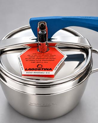 Pentola a pressione Lagostina nuova acciaio inox