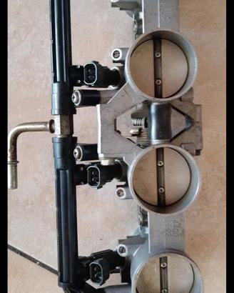 corpo farfallato e iniettori per Suzuki gsr 600