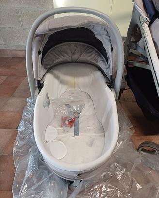 navicella chicco trio love motion grigio-blu 