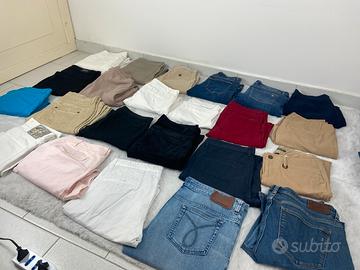 stock pantaloni 43 paia