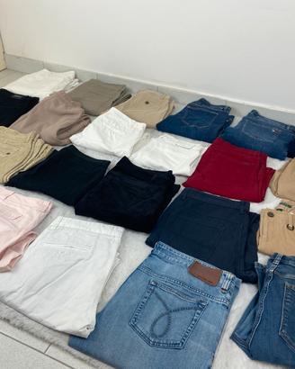 stock pantaloni 43 paia