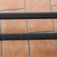 Rail-Top, coppia barre portatutto in acciaio - M -