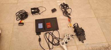 playstation 2 con videogiochi 