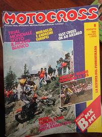 rivista MOTOCROSS numero 8 del 1984