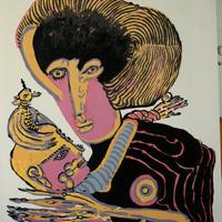 Serigrafia di Remo Brindisi