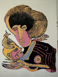 Serigrafia di Remo Brindisi