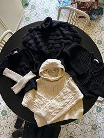 Lotto 4 maglioncini Zara