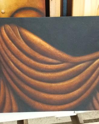 Quadri Batik con intelaiatura dipinti a mano