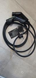 cavo per ricarica auto elettrica tipo 2
