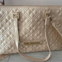 Borsa moschino grande rosa chiaro