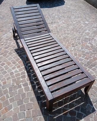 lettino da giardino