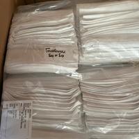 Tovaglioli in cotone modell Floris - set 50 pezzi