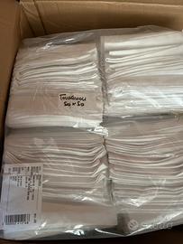 Tovaglioli in cotone modell Floris - set 50 pezzi