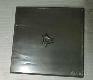 80 CUSTODIE Doppie slim NERE e TRASPARENTI Discs C