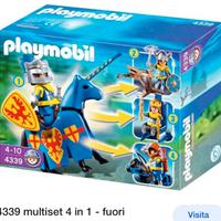 Playmobil cavalieri cod 4339
