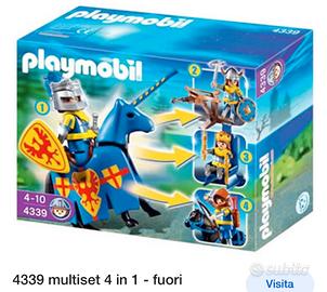 Playmobil cavalieri cod 4339