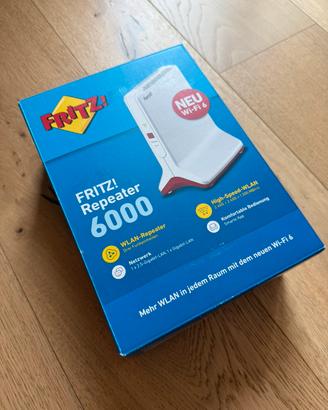 AVM FRITZ!Repeater 6000 – Wi-Fi 6 Mash con scatola