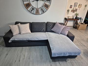 Divano 3 posti con  chaise longue