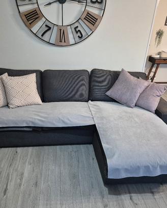 Divano 3 posti con  chaise longue