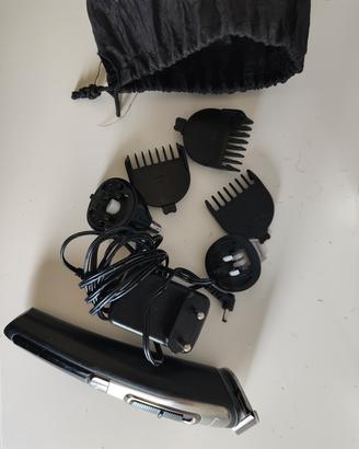 Tagliacapelli e Regola Barba con accessori 