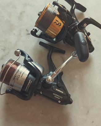 Mulinelli Shimano e Daiwa