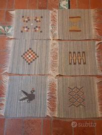 Tappetinia a Telaio di De Gonare. Sardegna anni 70