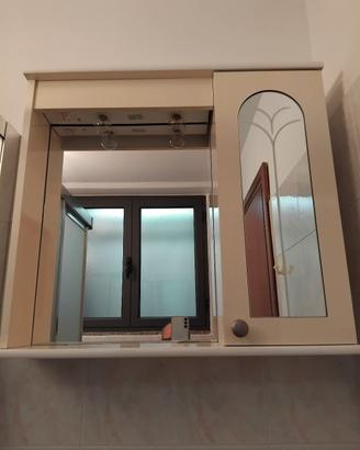 Specchio bagno bianco 