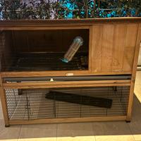 Gabbia conigli legno
